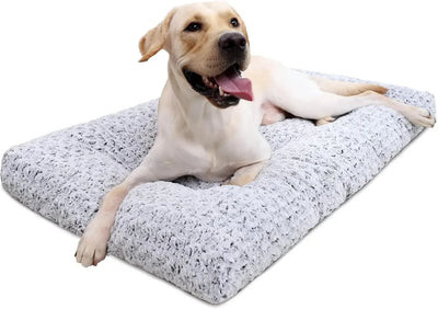 Deluxe Washable Plush Dog Bed