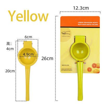 2 In 1 Kitchen Manual Lemon Squeezer Aluminum Orange Juicer Fruit Press Clamp Tools Multi-Function Food Clamp Accessories