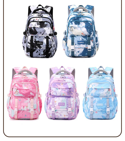 Middle School Student Backpack Children Set School Bags for Girls Kids Schoolbags Waterproof Book Bag With Lunch Bag Pencil case