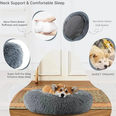 Super Soft Round Dog Bed