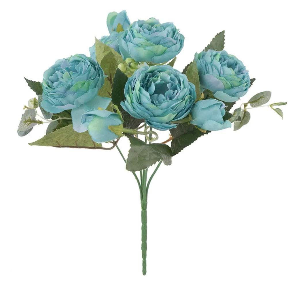 30CM Fake Roses Silk Peony Flower