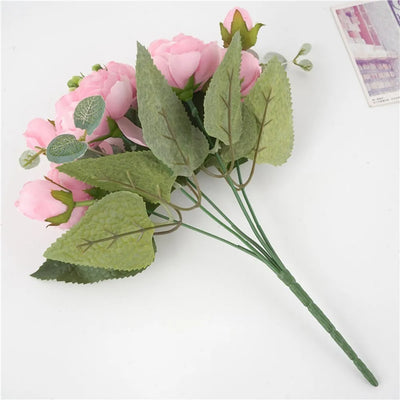 30CM Fake Roses Silk Peony Flower