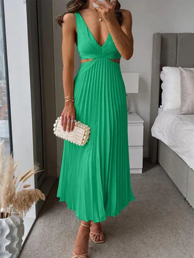 summer dress 2025 vestidos para mujer fashion hollow out dress sexy dresses party dress suspenders long dresses for woman