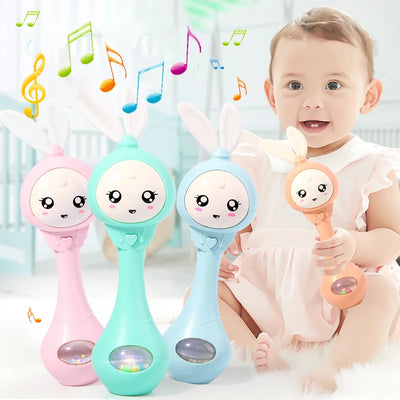 Rabbit Rattle – Intelligent Baby Educational Toy