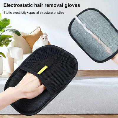 Dog Gloves Deshedding Brush