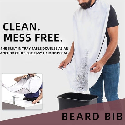 Men Beard Catcher Shaving Apron
