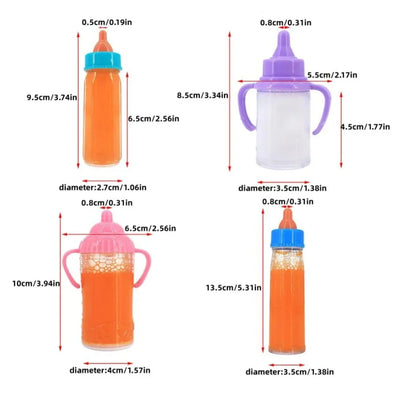 Baby Doll Feeding Bottle Set