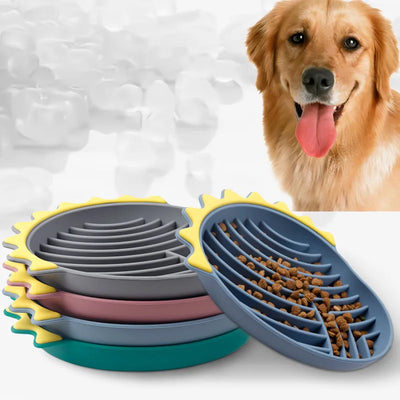 Dog Licking Slow Silicone Pad