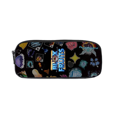 ROBLOX Blox Fruits Primary School Bag Children's Cartoon Backpack Backpack Kawaii Cartoon School Bag Mochila