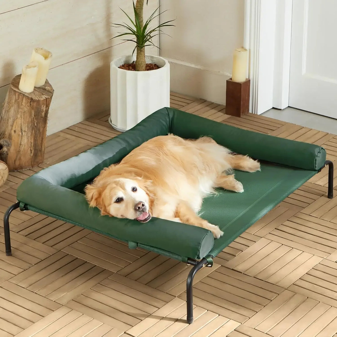Elevated Cooling Dog Bed