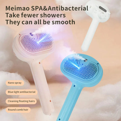 Rechargeable Cat Steam Brush