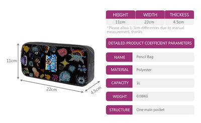 ROBLOX Blox Fruits Primary School Bag Children's Cartoon Backpack Backpack Kawaii Cartoon School Bag Mochila