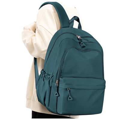 School bag, preppy, cute, light, large capacity, simple, backpack, junior high school students, college students commuting bag