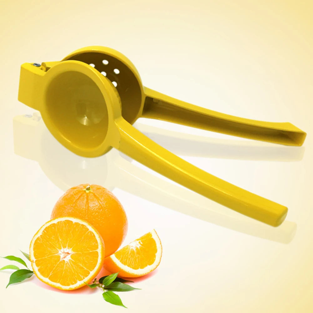 Lemon Squeezer Home Manual Lemon Squeezer Aluminum Alloy Portable Hand Pressed Citrus Orange Fruit Juicer Practical Kitchen Tool