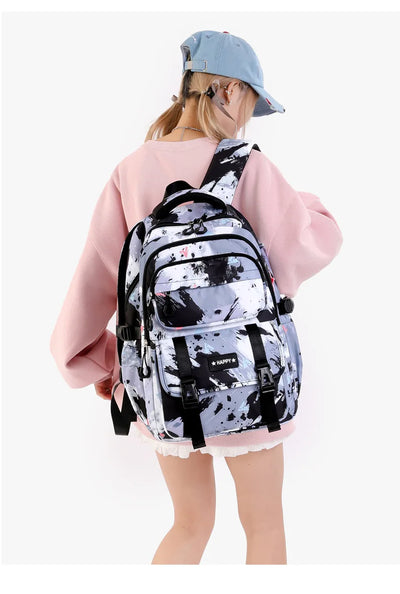 Middle School Student Backpack Children Set School Bags for Girls Kids Schoolbags Waterproof Book Bag With Lunch Bag Pencil case