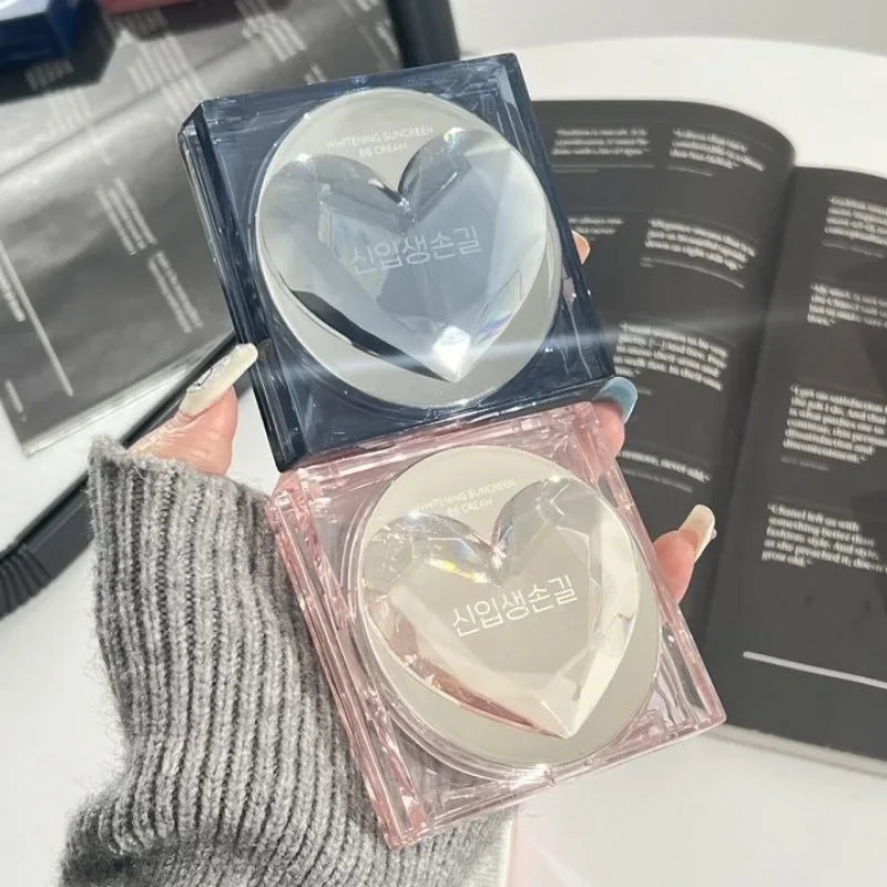 Whitening Sunscreen Air Cushion BB Cream Concealer Waterproof Sweatproof 50x Sunscreen Foundation