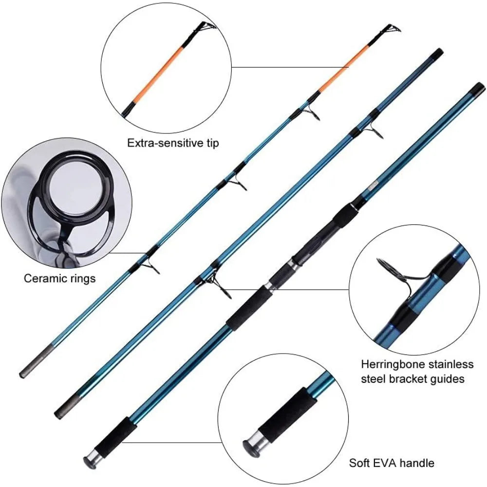 Saltwater Surf Fishing Rod