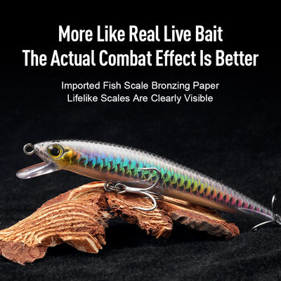 Suspending Minnow Fishing Lure