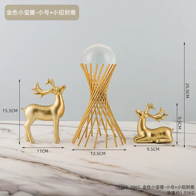 Living Room Nordic Light Luxury Crystal Ball Ornaments