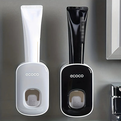 Smart Wall-Mounted Toothpaste Dispenser Set