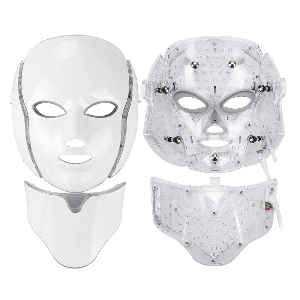 Air Bag 7-Color LED Facial Neck Mask