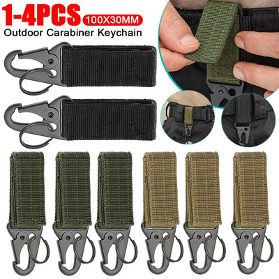 Tactical Nylon Webbing Carabiner
