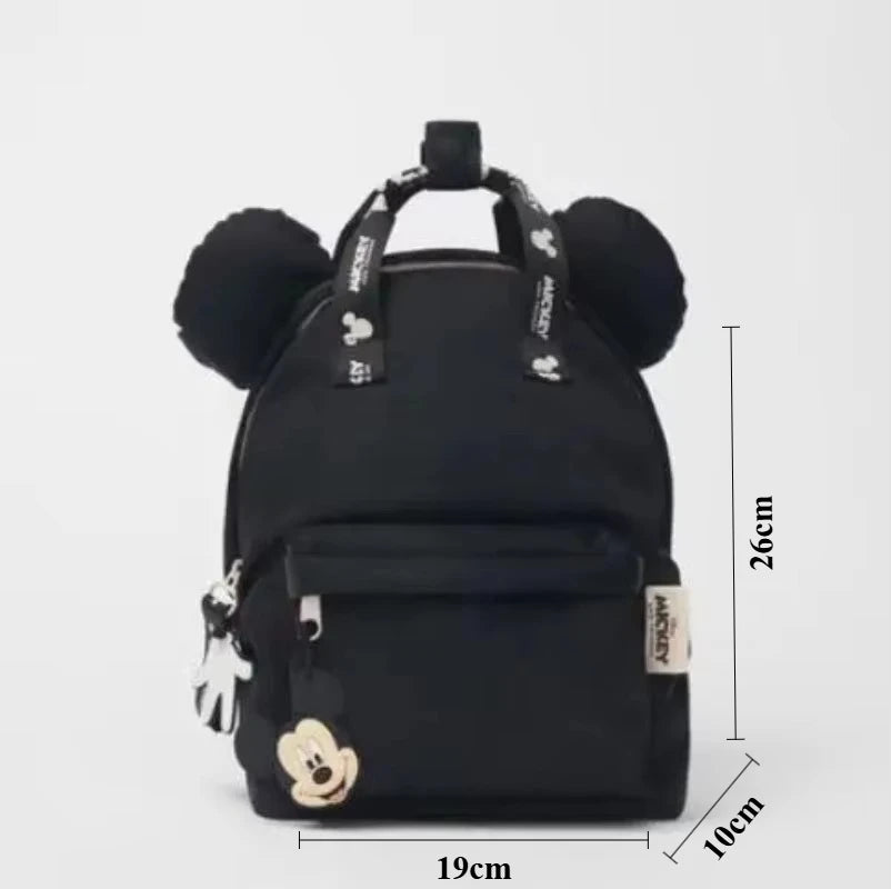Disney Mickey Backpack Cartoon Fashion Kindergarten Children's School Bag Trendy Casual Children's School Bag Boy's School Bag