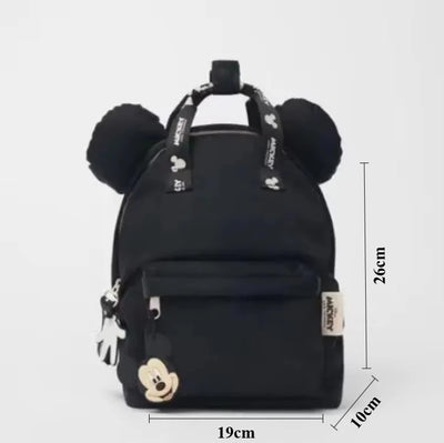 Disney Mickey Backpack Cartoon Fashion Kindergarten Children's School Bag Trendy Casual Children's School Bag Boy's School Bag
