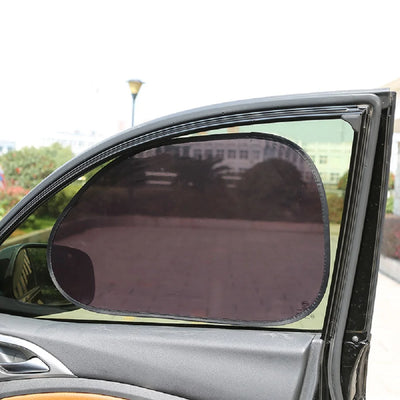 Car Sun Shade UV Protection Car Curtain Car Side Window Sunshade Electrostatic Film Auto Window Sun Visor Protection Window Film