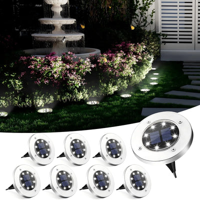 8 LED Landscape Lighting Pathway