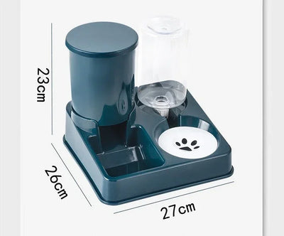 2-in-1 Automatic Cat Feeder