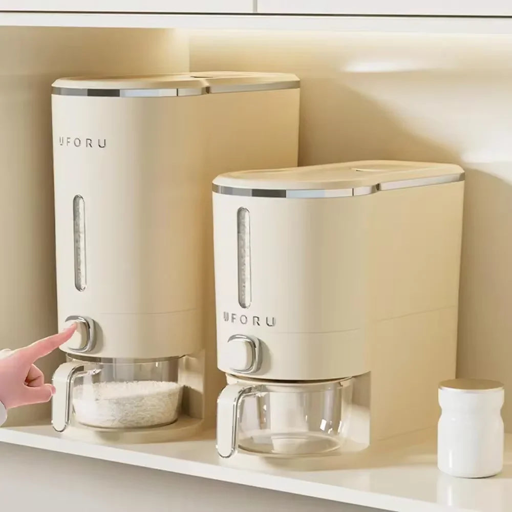 Automatic Cereal Dispenser Grain Storage Container