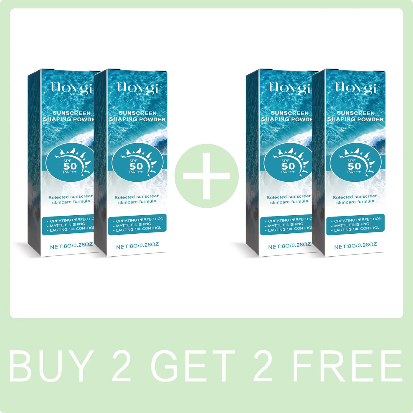 SPF50 Sunscreen Loose Powder Covering Pore Oil Control Translucent Matte Sunblock Waterproof Full Coverage Makeup Setting Powder