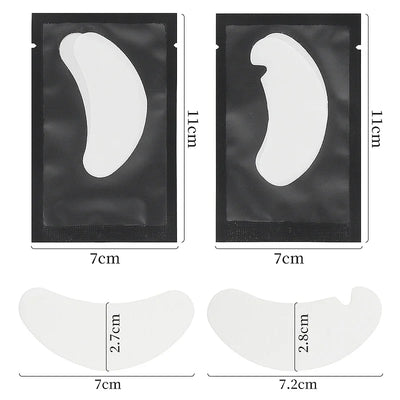 50 Pairs Under Eye Lash Patch Stickers