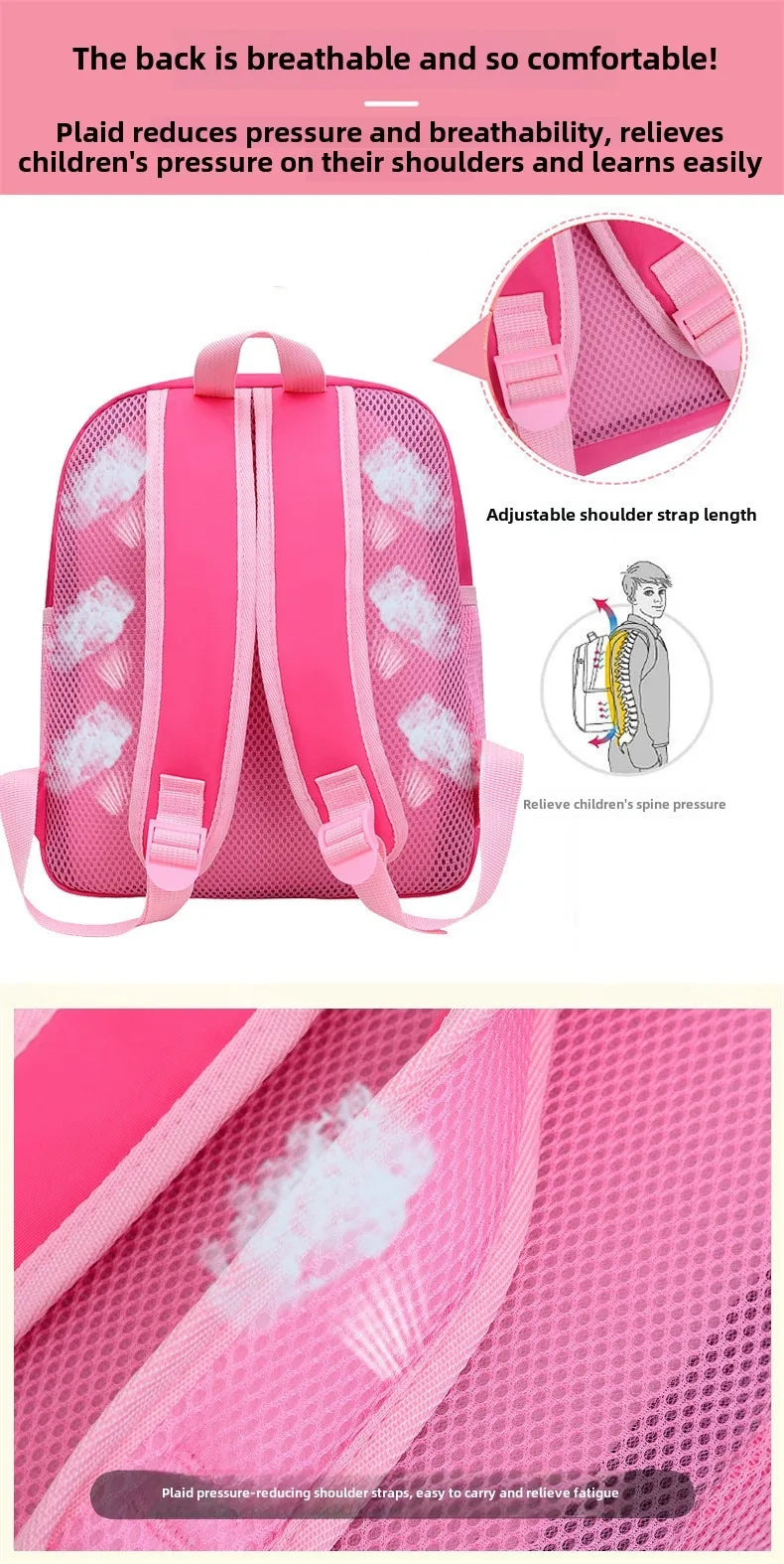 PAW Patrol Backpack School Bag Large Capacity Waterproof School Bag Cartoon Cute School Bag Kids Gifts