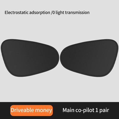 Car Side Window Sunshade 4-Layer Sun Block Film Cloth Sun Visor Summer UV Protection Window Curtain Car Sun Shade Cover