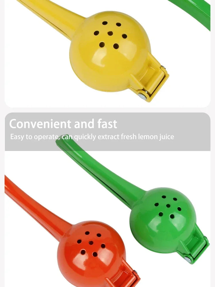 Lemon Squeezer Aluminum Alloy Hand Pressed Orange Fruit Juicer Home Manual Portable Practical Kitchen Tools Mini Blender