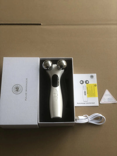EMS V-Face Slimmer & 4D Facial Massage Roller