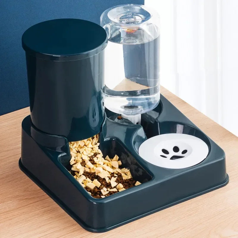 2-in-1 Automatic Cat Feeder