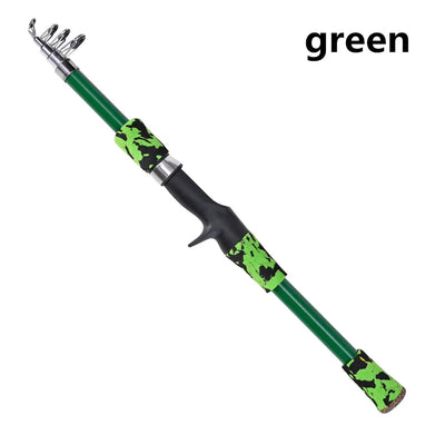 Kids Telescopic Camouflage Fishing Rod