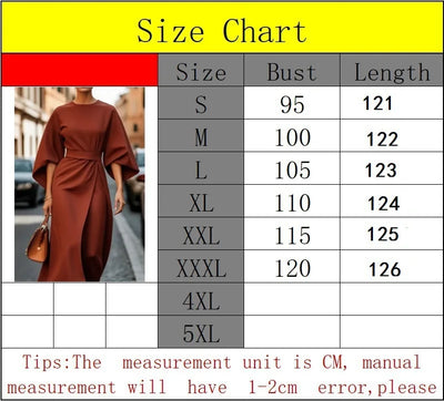 Spring Fashion Solid Color Long Dresses 2025 Woman Sexy Round Neck Bat Sleeve High Waist Dress Elegant Commuting Lady Dress