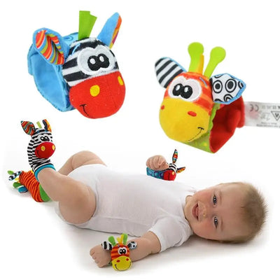 2PCS Baby Rattle Toys Set