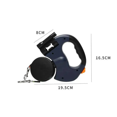 Auto Retractable Double-Ended Dog Leash