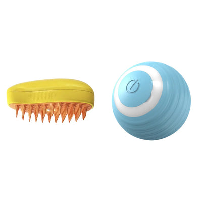 Dog Electric Water Spray Grooming Brush