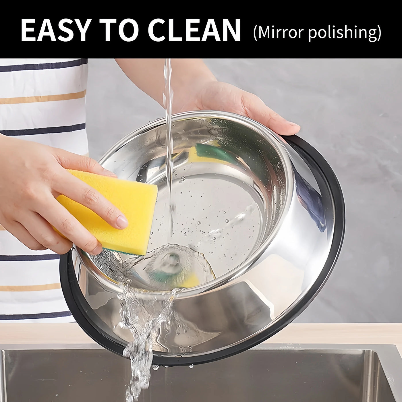 Dog Durable Stainless Steel Bowl