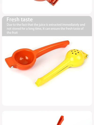 Lemon Squeezer Aluminum Alloy Hand Pressed Orange Fruit Juicer Home Manual Portable Practical Kitchen Tools Mini Blender