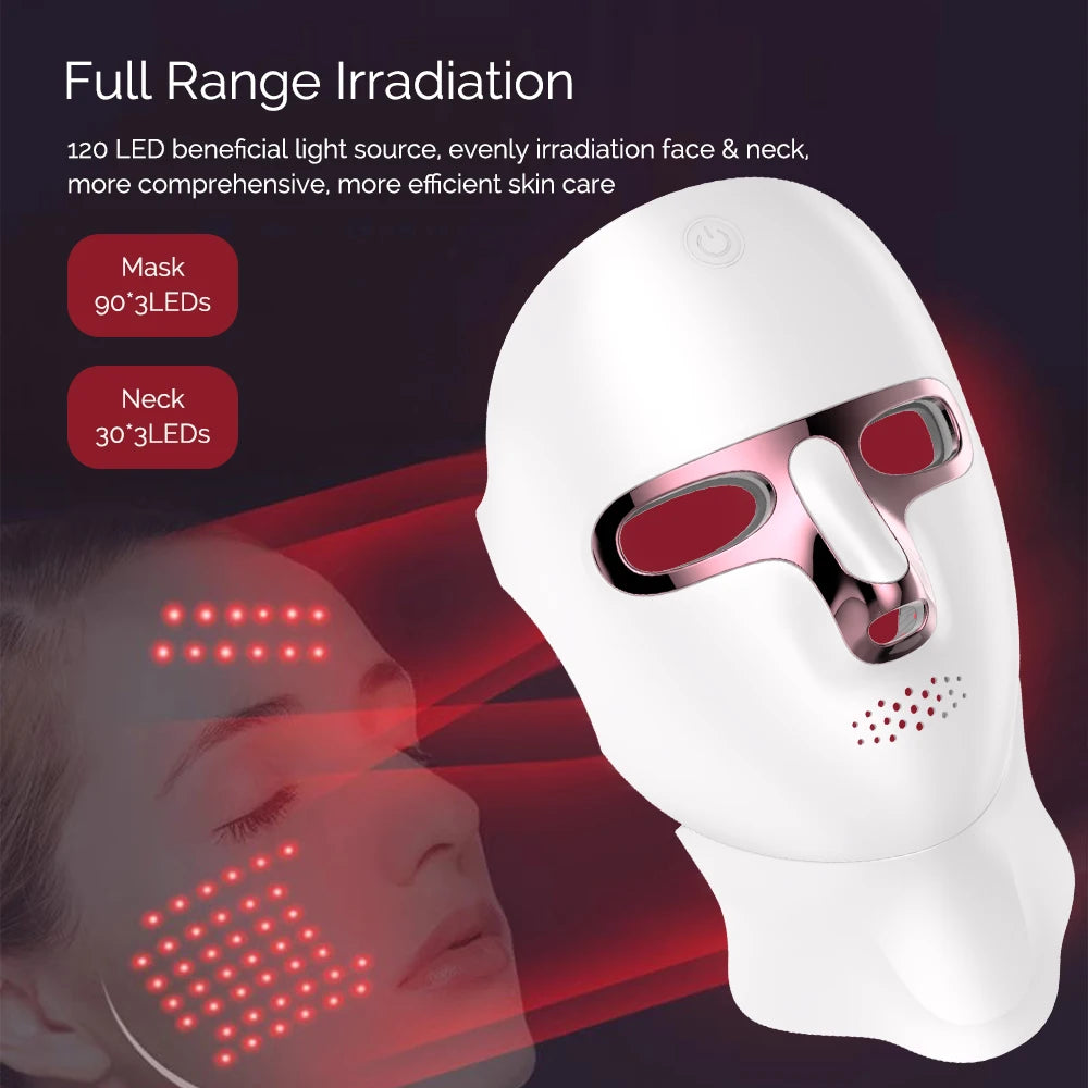 7-Color LED Face & Neck Mask