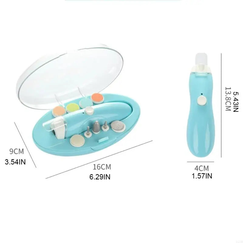 Electric Baby Nail File with LED Light