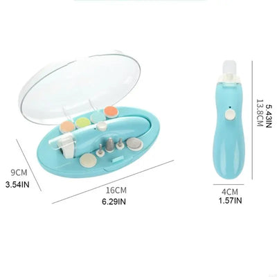 Electric Baby Nail File with LED Light