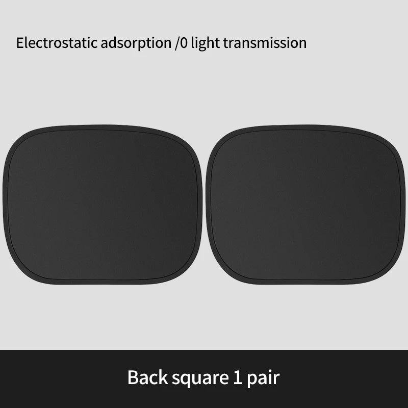 Car Side Window Sunshade 4-Layer Sun Block Film Cloth Sun Visor Summer UV Protection Window Curtain Car Sun Shade Cover